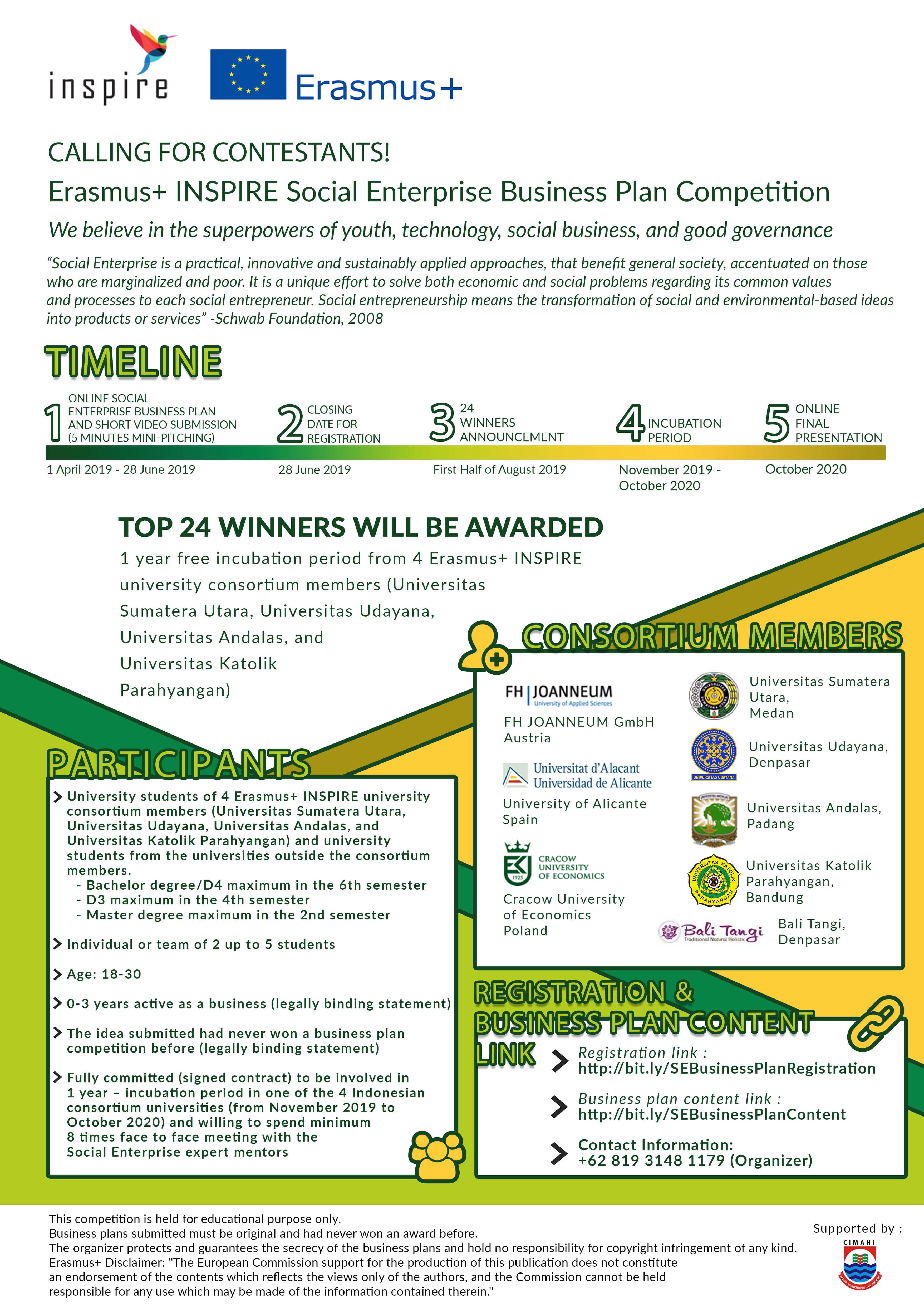 Poster SE Business Plan Competition